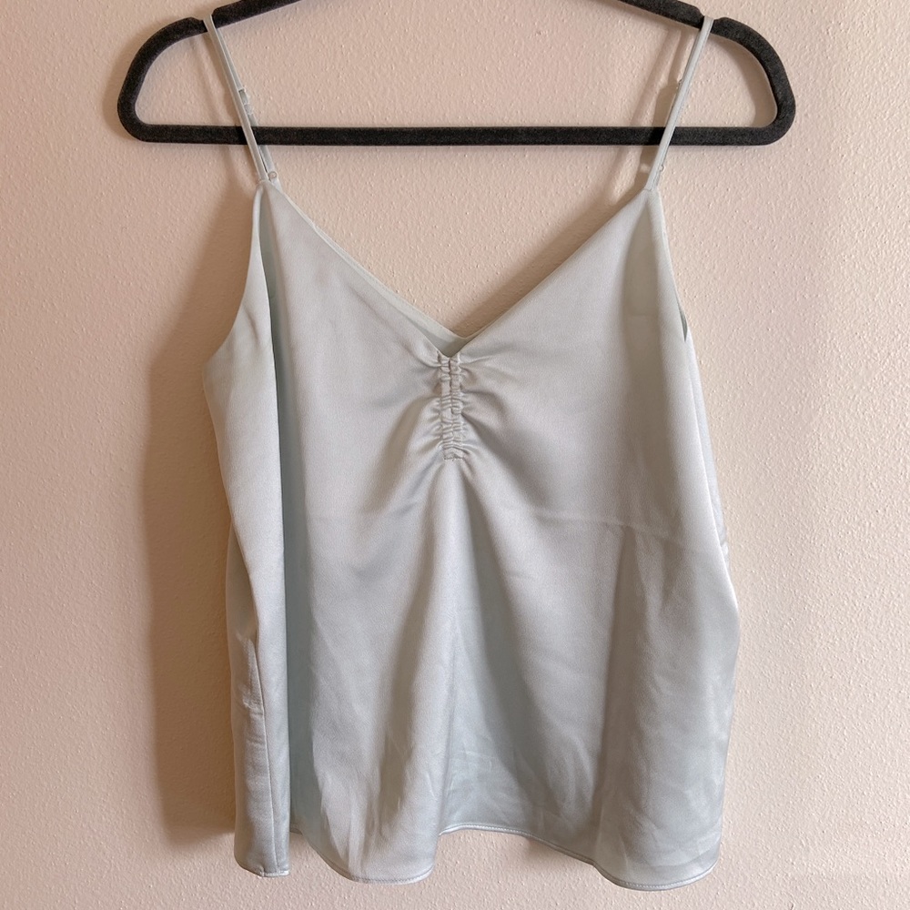 {express} light green top